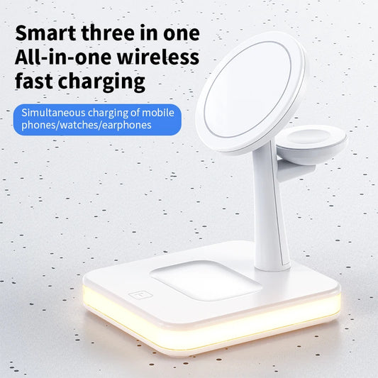 4-in-1 Magnetic Wireless Charging Station