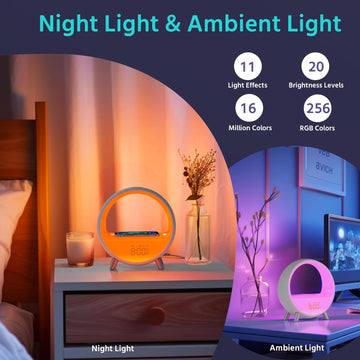 Rise With Radiance: Smart LED Sunrise Alarm Clock Turns Every Dawn Into A Magical Awakening