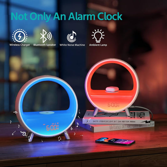 Rise With Radiance: Smart LED Sunrise Alarm Clock Turns Every Dawn Into A Magical Awakening