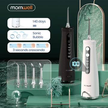 Mornwell SonicBright 5032: Elite Teeth Whitening & Cleaning Flosser