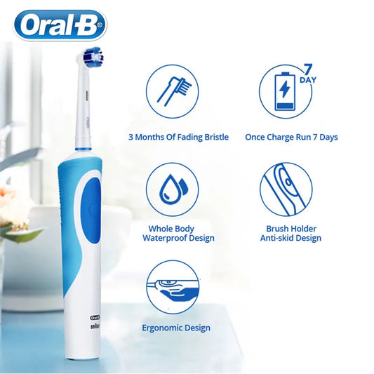 Oral B ProClean 3D: Ultimate Electric Toothbrush with Whitening Power & Bonus Heads