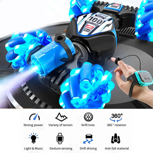 Gesture Sensing RC Stunt Car: High-Speed Off-Road Auto Toy for Kids - Perfect Gift!