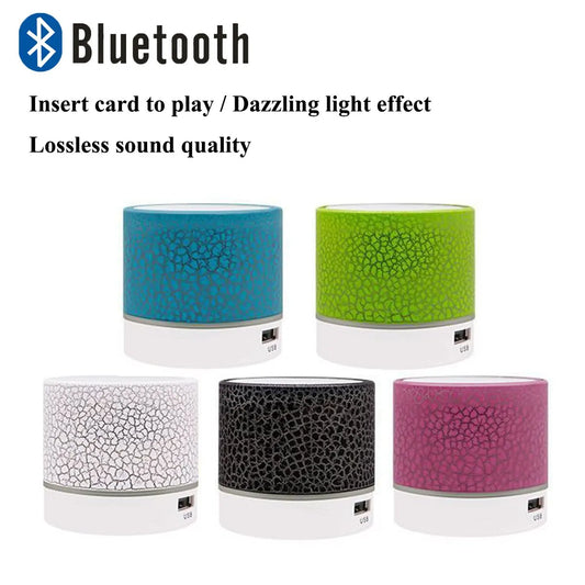 CrackLED Mini: Wireless Bluetooth 4.1 Subwoofer - Dazzle Your Sound Experience